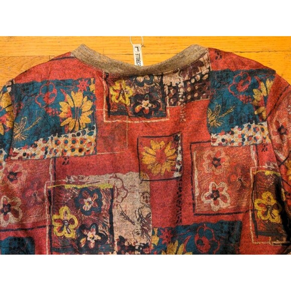 New GRECERELLE Womens Open Front Cardigan Button Down Ribbed Lightweight Top NWT - Picture 8 of 9